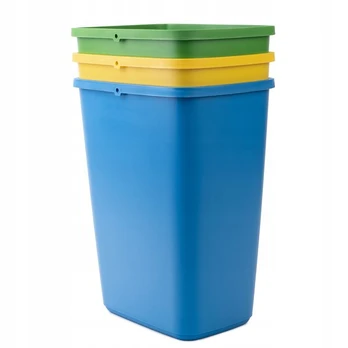Šiukšliadėžės Kadax Malans, 12 l, 3 vnt.