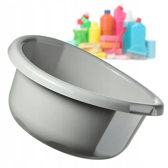 Plastikinis dubuo 25L, pilkas