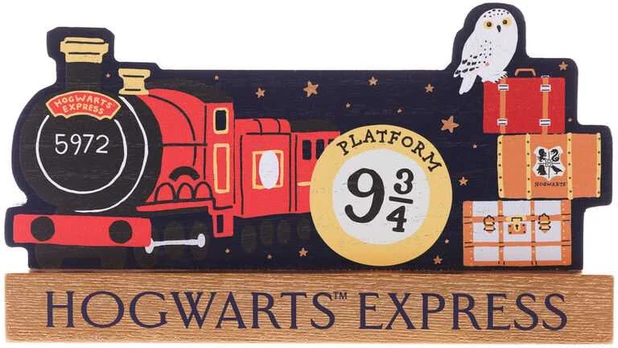 Widdop Co Harry Potter Hogwarts Express mantel plaque