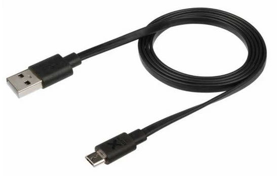 Xtorm CF011, 1 m, USB A, Micro-USB B, USB 2.0, 0.48 Gbit/s, Juodas