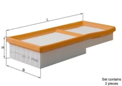 Oro filtras KNECHT LX 1137/S kaina