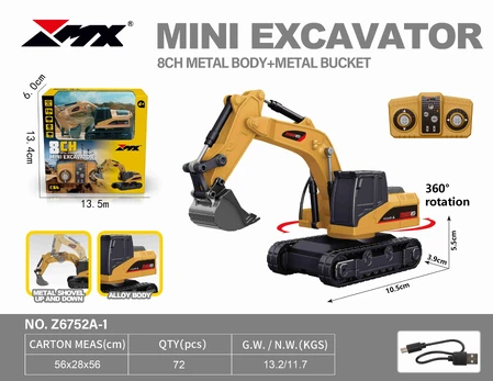 R/C Excavator Metal Parts