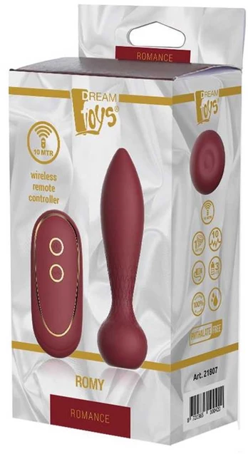 Dream Toys Romance Romy analinis vibratorius