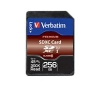 Verbatim SDXC Card 256GB Class 10