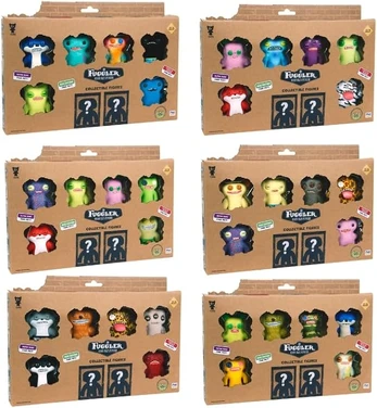 FUGGLER COLLECTIBLE FIGURES DELUXE 8 PK ASS - assorted