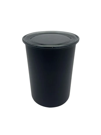 Airscape stainless steel aroma container medium, black matt