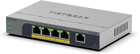 Šakotuvas NETGEAR 5PT GB PLUS komutatorius su POE+ GS105EP