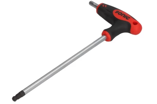 Raktas antgalis HEX sferinis su rankena 6 mm