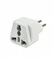 Įkrovimo adapteris USA/UK/CN-EUR baltas