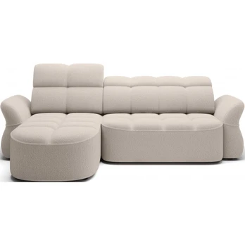 Kampinė sofa Beneth, Smėlio