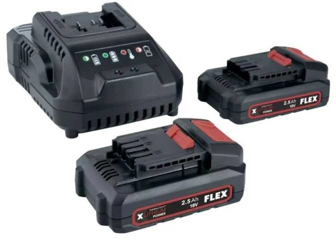 Akumuliatorių rinkinys FLEX P-SET 22Q 18V 2x2,5Ah