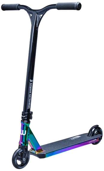 Triukinis paspirtukas Longway Metro Pro, Black/Neochrome