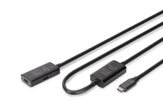Digitus | Active USB 3.2 Gen1 5G extension cable | DA-73109 | USB-C to USB-C