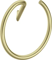 Wall towel rack - round kaina