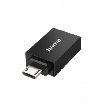 Adapteris Hama USB micro pistik->USB A pesa