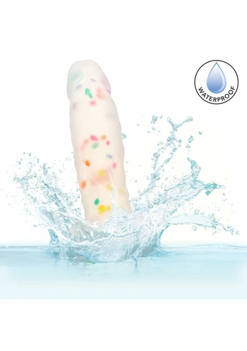 Party Boy Studs Silicone Model 15.25 cm with Suction Cup, Black