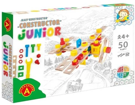 Alexander Junior Træ Konstruktionsbyggesæt - Fly
