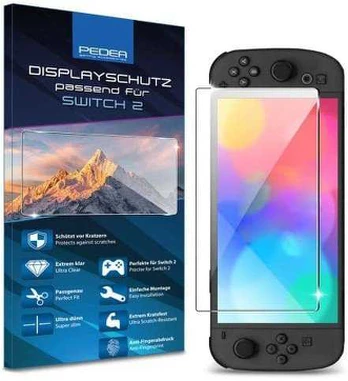 Pedea PEDEA Ekrano apsauga Nintendo Switch 2 2025 apsauginė plėvelė 9H