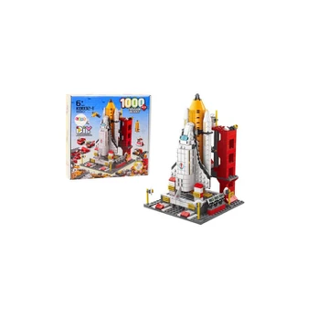 Construction Bricks Space Rocket 6in1 Space Vehicles 1000 pcs.