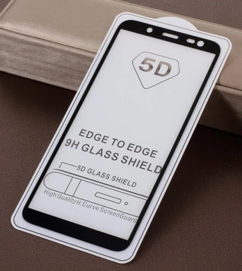 Riff 5D 0.3mm Tempered glass with Black frame for Apple iPhone 13 Mini Black