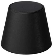 Nielsen_Light LAMPESKÆRM ISABELLA DOMUS H. 20,0 CM SORT/GULD