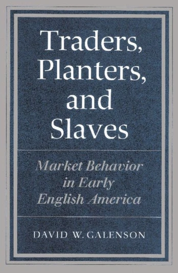 Traders, Planters and Slaves