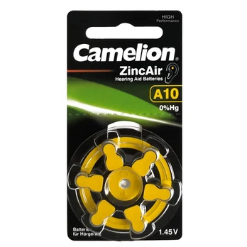 Element. „CAMELION" A10/DA10/ZL10, 6 vnt.