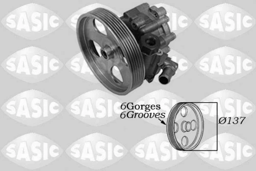 Hidraulinis siurblys, vairo sistema SASIC 7070057
