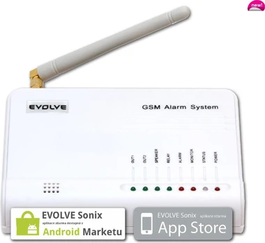 Evolveo Belaidis "Android" / "iPhone" GSM signalizacija Sonix