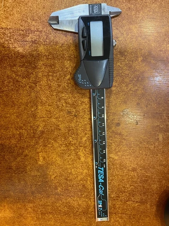 150 DIGIT CALIPER. 6" IP67 3V/RD1.5 TESA-CAL