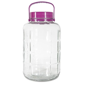 Užsukamas stiklainis, 8 l, su rankena