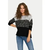 ONLY Megztinis Jade 15294969 Pilka Regular Fit