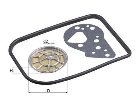 KNECHT HX82D Automatic transmission filter
