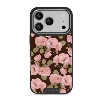 Desert Rose - iPhone 17 Pro Case, Elite Dark (MagSafe) / Silver