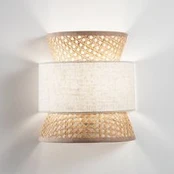 Sieninis šviestuvas Gazebo, natūralus/smėlio spalvos, plotis 24 cm,