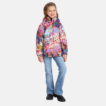 Huppa Pavasario striukė mergaitėms JOLY, multicolor pattern