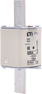 ETI NH2 GG 400A/500V Įdėklas