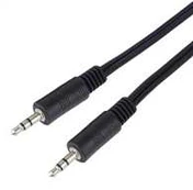 PremiumCord kabelio lizdas 3,5 mm, M/M, 1 m