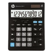 HP-OC 200 II / INT BX office calculator black kaina