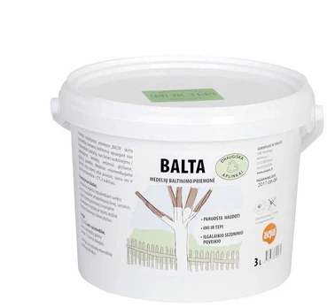 Medelių balinimo priemonė Asepas BALTA, 3 l