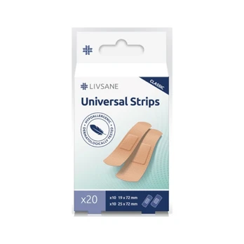 Livsane universalus pleistras N20