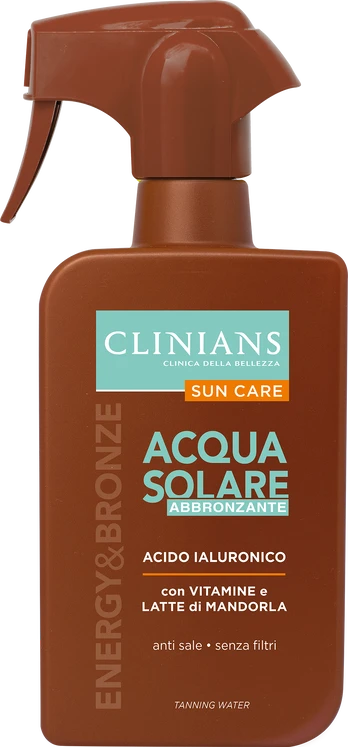 CLINIANS ABBRONZANTE įdegio vanduo, 450 ml