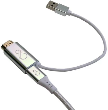 Ochno adapter from HDMI to USB-C with USB-A