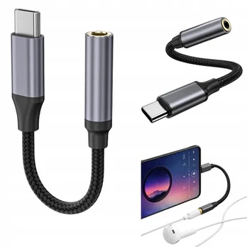 Adapter Usb-c į 3.5mm Mini Jack ausinėms