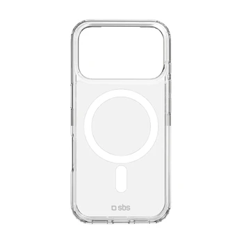 Dėklas SBS Extreme Mag Case with D3O Technology for iPhone 17 Pro - Transparent