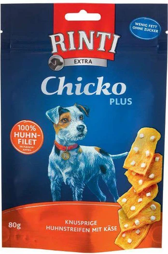 Rinti RINTI CHICKO juostelės vištiena+SER 80g