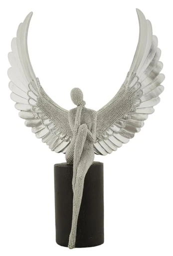 Dekoratyvinė sparnuota statulėlė Sparky, 24 × 34 × 8 cm