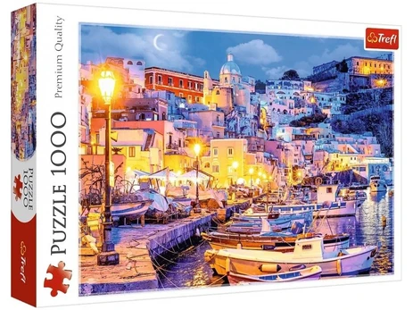 Puzzles 1000 elements Procida Island by night Italy