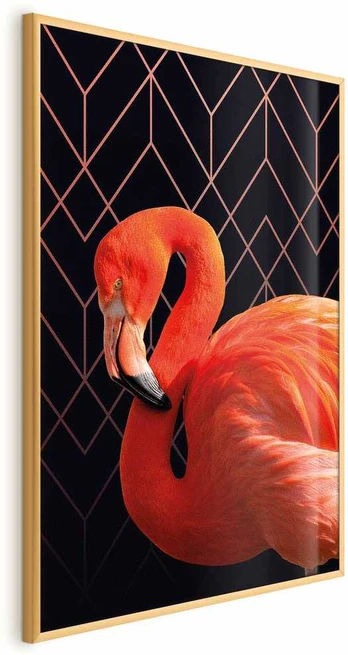 Artgeist Plakatas - Flamingo Solo