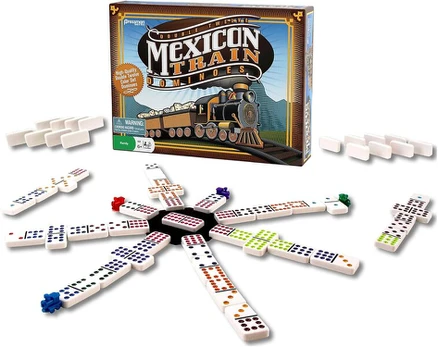Pressman Toy Dominoes: Mexican Train žaidimas